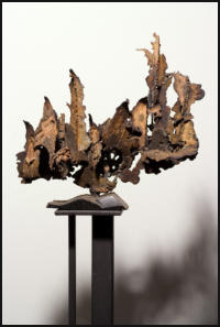 Christine Dewerny I Bildhauerin I Berlin I Bronzecollage I Andante maestroso