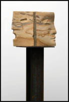 Christine Dewerny I Bildhauerin I Berlin I Sandsteinskulpuren I Wandlung I Postaer Sandstein