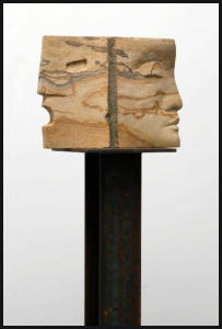 Christine Dewerny I Bildhauerin I Berlin I Sandsteinskulpuren I Wandlung I Postaer Sandstein